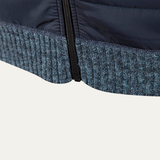 The Hillston Men’s Padded Stand Collar Winter Zip Up Jacket