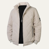 The Cresthill Men’s  Quilted Fleece Lined Warm Winter Jacket