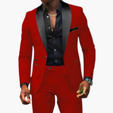 Elegant Wedding Suit - Men's Two-Piece with Modern Cut