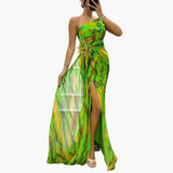 Vibrant Maxi Dress for Women - Colorful Design