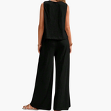 Comfortable Two-Piece Set for Women - Summer Casual Style