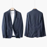 Men's Suit Set with Blazer and Pants for Spring Summer