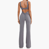 Wide Leg Jumpsuit for Women – Form-Fitting & Elegant