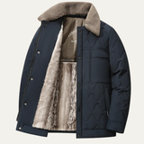 The Oristano Men's Winter Fleece Lined Luxury Baseball Jacket