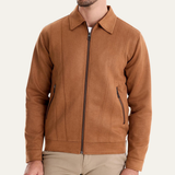 The Northgate Men's Casual Zip Up Biker Leather Jacket