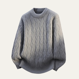 The Deerfield Men’s  Soft O Neck Warm Knitted Sweater