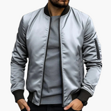 Men's Bomber Jacket with Side Pockets