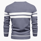 Striped Men's Sweater – Warm, Comfortable & Stylish in Winter