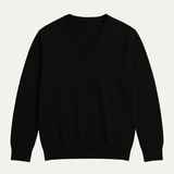 The Linfield Men's Soft Warm Knit Cashmere V Neck Sweater