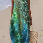 Zara Reef Midi Dress