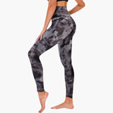 Women's Leggings with Leopard Print and High Waist