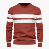 Striped Men's Sweater – Warm, Comfortable & Stylish in Winter