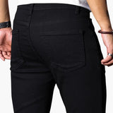 Men's Skinny Jeans with Slim Fit and Tapered Legs