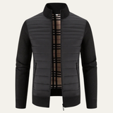 The Hillston Men’s Padded Stand Collar Winter Zip Up Jacket