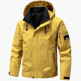 Men's Ski Jacket with Hood and Zipper