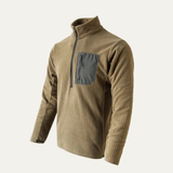 The Warwick Men’s Cashmere  Wavy Texture Sweater with Chest Pocket