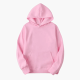 Women’s Fitted Hoodie with Adjustable Hood and Ribbed Hem