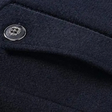 The Kensington Men's Business Wool Blend Long Winter Coat