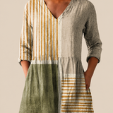 Maeve | Long Blouse with Expressive Pattern