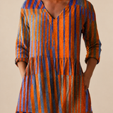 Elowen | Long Blouse with Expressive Pattern