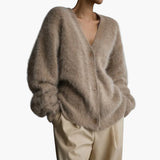 Women’s Cardigan with Textured Surface