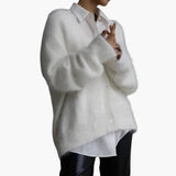 Women’s Cardigan with Textured Surface