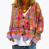 Women’s Cardigan with Patterned Knit