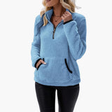 Women's Fleece Pullover with Half Zip