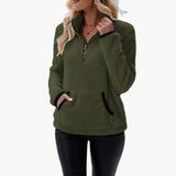 Women's Fleece Pullover with Half Zip