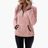 Women's Fleece Pullover with Half Zip