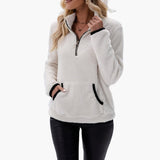 Women's Fleece Pullover with Half Zip