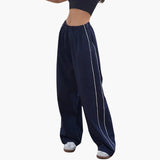Women's Jogging Pants with Side Stripes