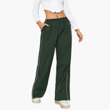 Women's Jogging Pants with Side Stripes