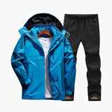 Women's Outdoor Set with Hooded Jacket and Pants