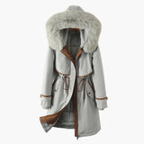 Women's Parka Jacket with Hood