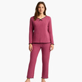 Women's Pajama Set with Top and Pants