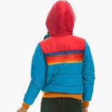 Women’s Quilted Jacket with Hood and Zipper