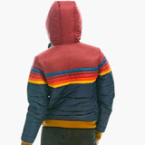 Women’s Quilted Jacket with Hood and Zipper