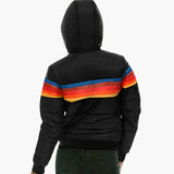 Women’s Quilted Jacket with Hood and Zipper