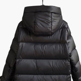 Women's Padded Jacket with Adjustable Hood