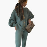 Women's Knit Set with Cardigan