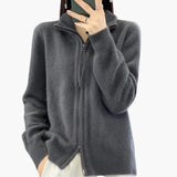 Women’s Cardigan with Zipper