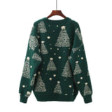 Women's Knit Top with Round Neckline and Textured Design