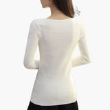 Women's Knit Sweater with Long Sleeves