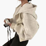Women's Hoodie Sweatshirt with Zipper