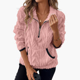 Women's Teddy Fleece Pullover with Kangaroo Pockets