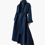 Women's Winter Coat with Tailored Cut and Front Buttons