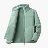 Women's Jacket with Zipper and Pockets