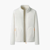 Women's Jacket with Zipper and Pockets