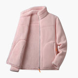 Women's Jacket with Zipper and Pockets